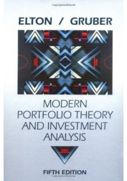 Modern Portfolio Theory and Investment Analysis