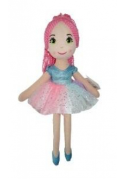 Lalka Adelina różowa 40cm