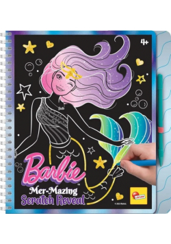 Barbie Sketch Book Mer-mazing Scratch Reveal