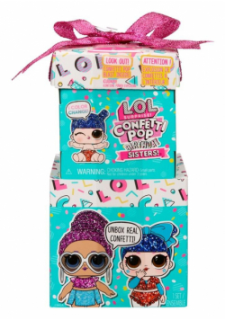 LOL Surprise Confetti Pop Birthday Sisters (9szt)