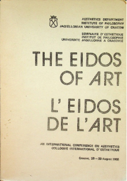 The eidos of art
