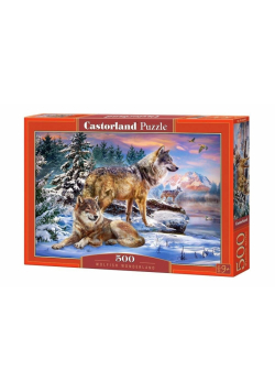 Puzzle 500 Wolfish Wonderland CASTOR