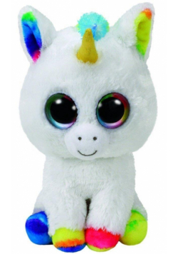 Beanie Boos Pixy - Biały Jednorożec 15cm