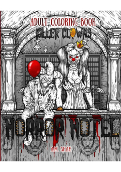 Adult Coloring Book Horror Hotel