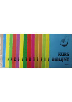 Kurs Biblijny 15 zeszytów