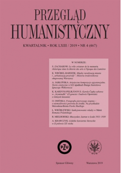 Przegląd Humanistyczny 2019/ 4