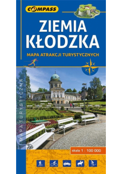 Mapa atrakcji tur. - Ziemia Kłodzka 1:100 000