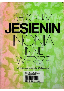 Inonia i inne wiersze