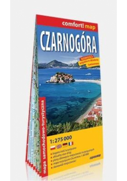 Comfort! map Czarnogóra 1:275 000 w.2019