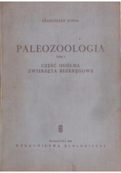 Paleozoologia Tom I