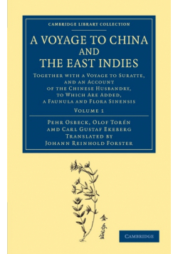 A Voyage to China and the East Indies