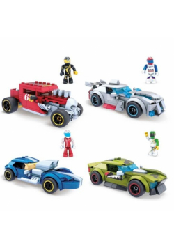 Mega Bloks Hot Wheels Racers Pojazd do zbudowania mix