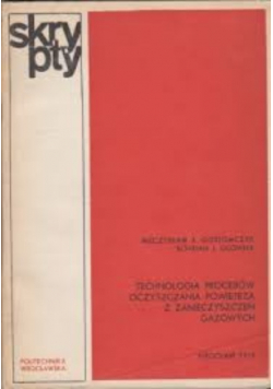 Technologia procesów oczyszczania powietrza