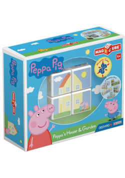 Geomag Magicube Peppa Pig Peppa's House & Garden
