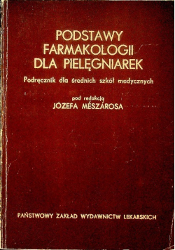 Podstawy farmakologii dla pielęgniarek