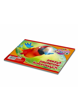 Zeszyt papierów kolorowych A5