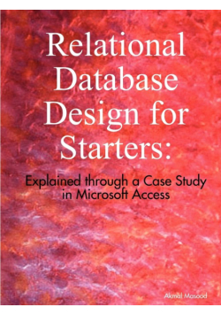 Relational Database Design for Starters