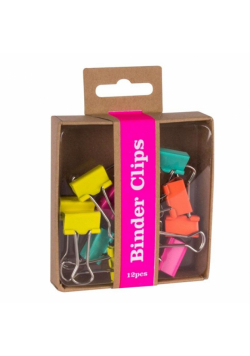 Klipy Fluor Collection 12szt MIX