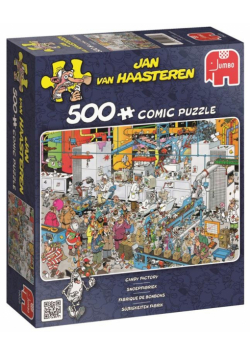 Puzzle 500 Haasteren Fabryka cukierków G3