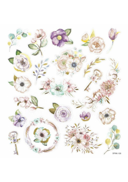 Naklejki boho florals 22szt