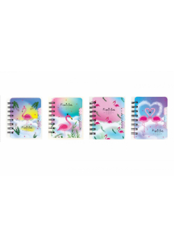 Notes na spirali Flamingo 50k mix 81990