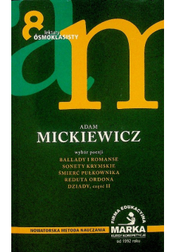 Mickiewicz wybór poezji