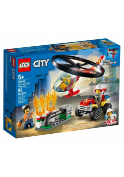 Lego CITY Helikopter strażacki leci na ratunek