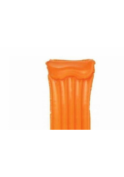 Materac plażowy 1 osobowy 183x69cm pomarańczowy