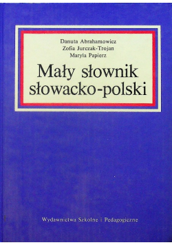Mały słownik słowacko polski