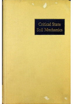 Critical State Soil Mechanics Schofield
