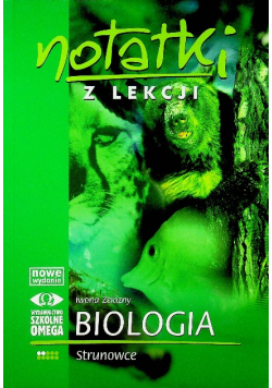 Notatki z Lekcji Biologii Strunowce