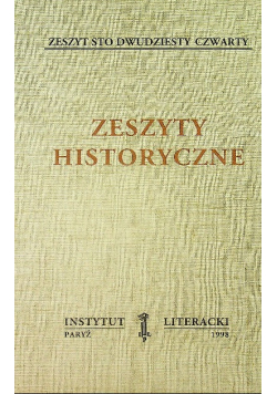 Zeszyty historyczne zeszyt 124