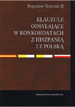 Klauzule odsyłające w konkordatach z Hiszpanią i z Polską
