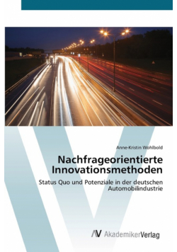 Nachfrageorientierte Innovationsmethoden