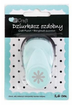 Dziurkacz ozdobny 1,6cm stokrotka