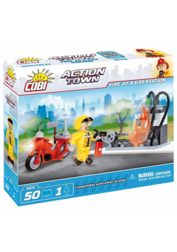 Action Town Pożar na stacji paliw