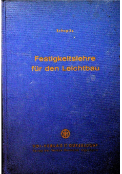 Festigkeitslehre fur den leichtbau