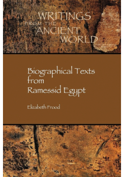 Biographical Texts from Ramessid Egypt