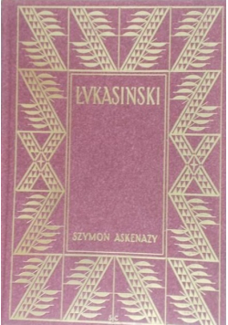 Łukasiński tom II Reprint z 1929 r.