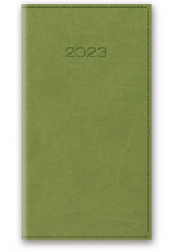 Kalendarz 2023 A6 TDW VIVELLA Jasnozielony