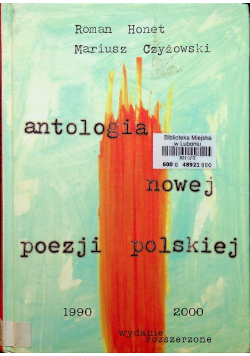 Antologia nowej poezji polskiej