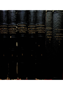 Historya Literatury Polskiej 1907 r 6 tomów