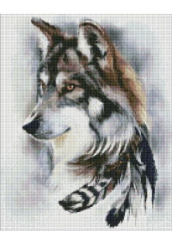Diamentowa mozaika - Przywódca stada 40x50cm