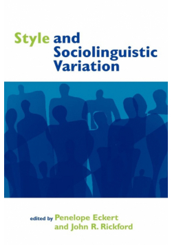 Style and Sociolinguistic Variation