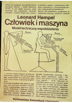 Człowiek i maszyna model techniczny