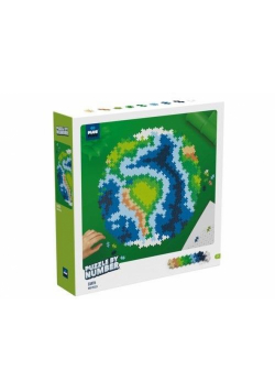 Klocki Plus-Plus Puzzle By Number - Ziemia 800el.