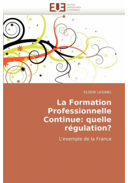 La formation professionnelle continue