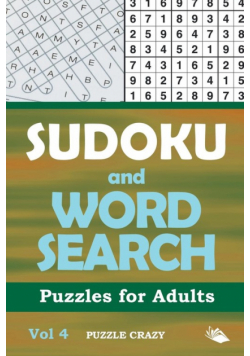 Sudoku and Word Search Puzzles for Adults Vol 4