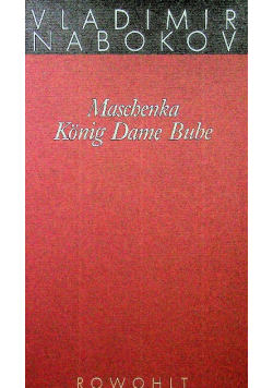 Gesammelte Werke Band 1 Maschenka Konig Dame Bube
