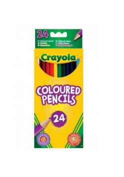 Kredki ołówkowe 24 kolory CRAYOLA